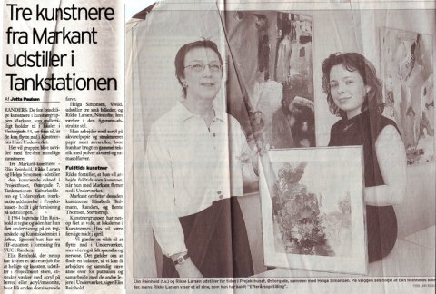 Articel about group exhibition in 2000